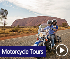 Outback Motorcycle Tours Explore the scenic wonders of Uluru-Kata Tjuta National Park home to the iconic Uluru / Ayers Rock, the great rock domes of Kata Tjuta / The Olgas and the informative Uluru-Kata Tjuta Cultural Centre or the impressive Kings Canyon
