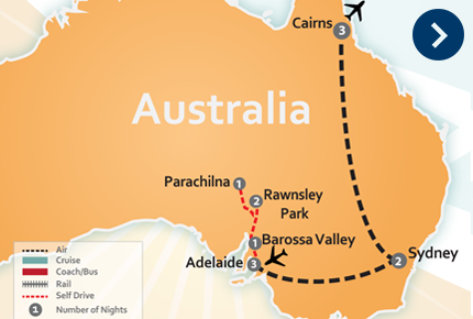14 Days - Wildlife,  Wine Country,  Outback & Icons  From $1,895*