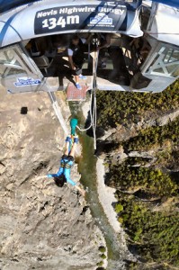 Nevis Bungy Jumping in New Zealand