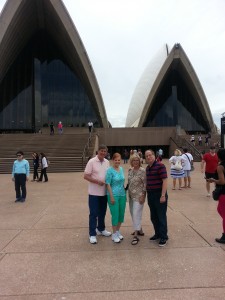 The Cavanaughs and Theils at the Opera House
