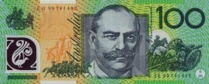 Australia 100 Dollar Bill
