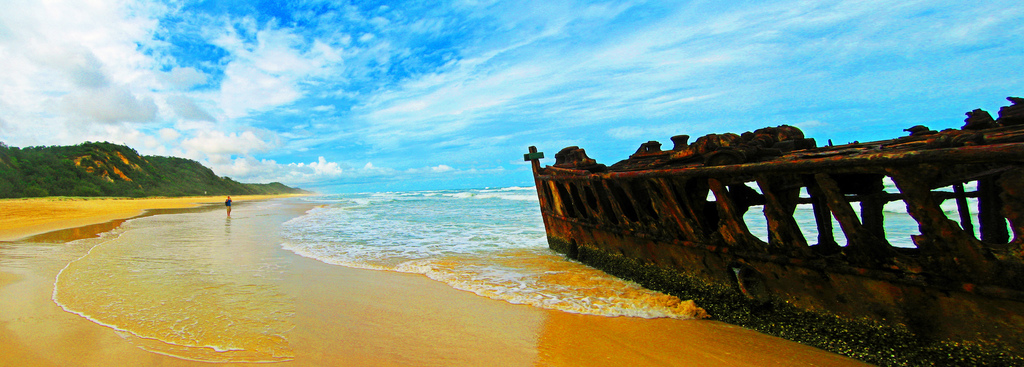Fraser Island Ship Wreck Visit Australia