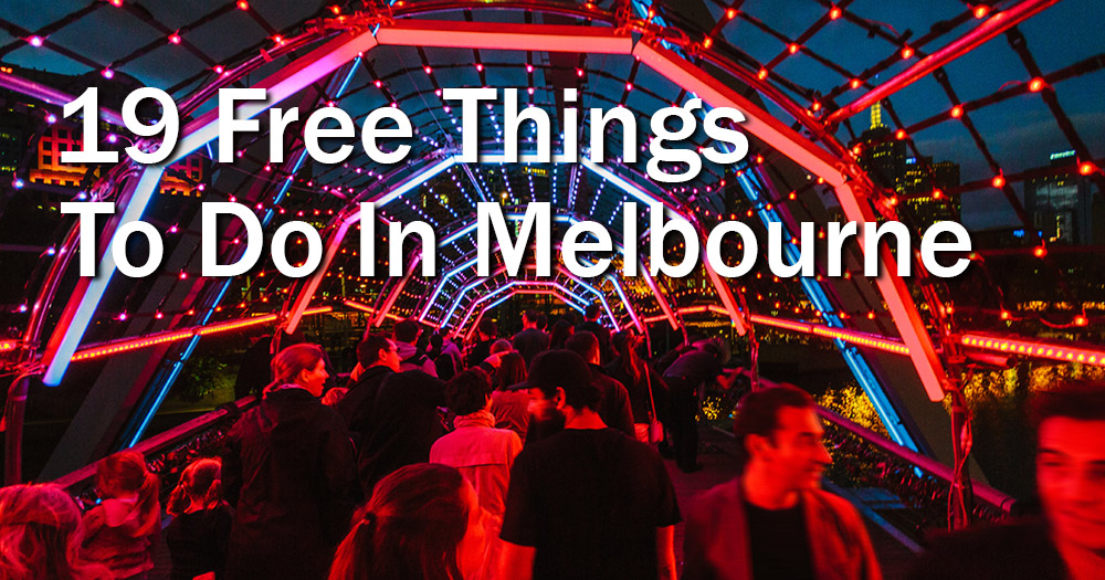 Free Things to do in Melbourne