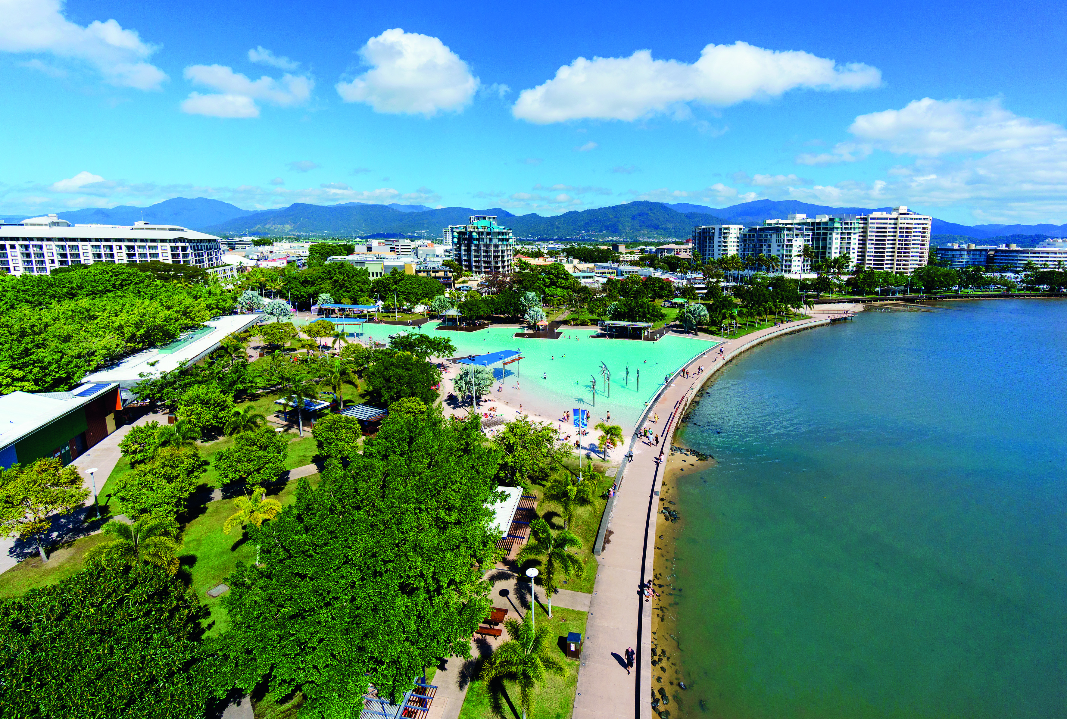 Cairns Esplanade is one of the best free things to do in Cairns