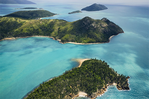Daydream Island aerial